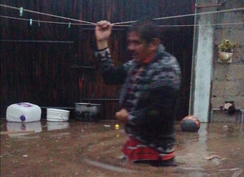 Inundaciones alcanzaron  1.5 metros de altura en algunas colonias de Pachuca