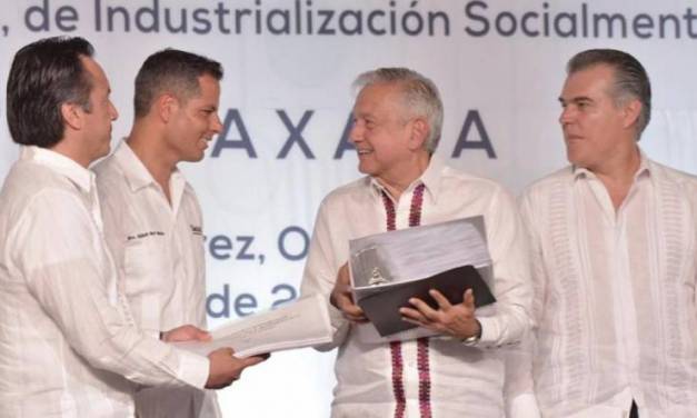 Firman Pacto Oaxaca para detonar economía en región sur-sureste del país