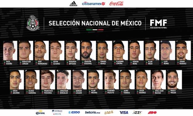 México echa mano de los juveniles en la pre-lista para la Concacaf Nations League