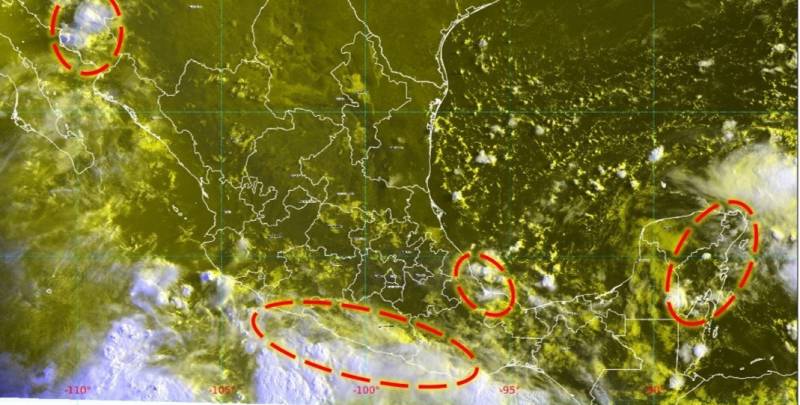 Aumenta potencial de lluvias vespertinas en Hidalgo