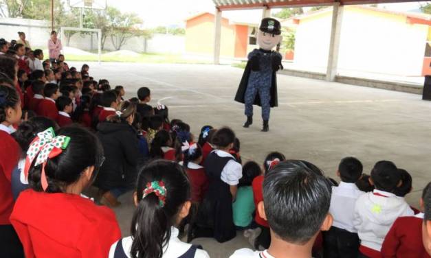 Previenen delitos en infantes de Tolcayuca