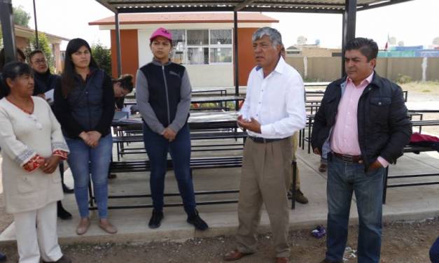 Autorizan construcción de techumbre que beneficiará a 700 estudiantes de primaria