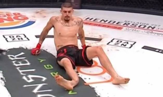 Albert Gonzales, peleador de la MMA, se rompió la pierna en combate