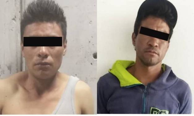 Detienen a dos individuos por presuntas actividades ilícitas en Pachuca
