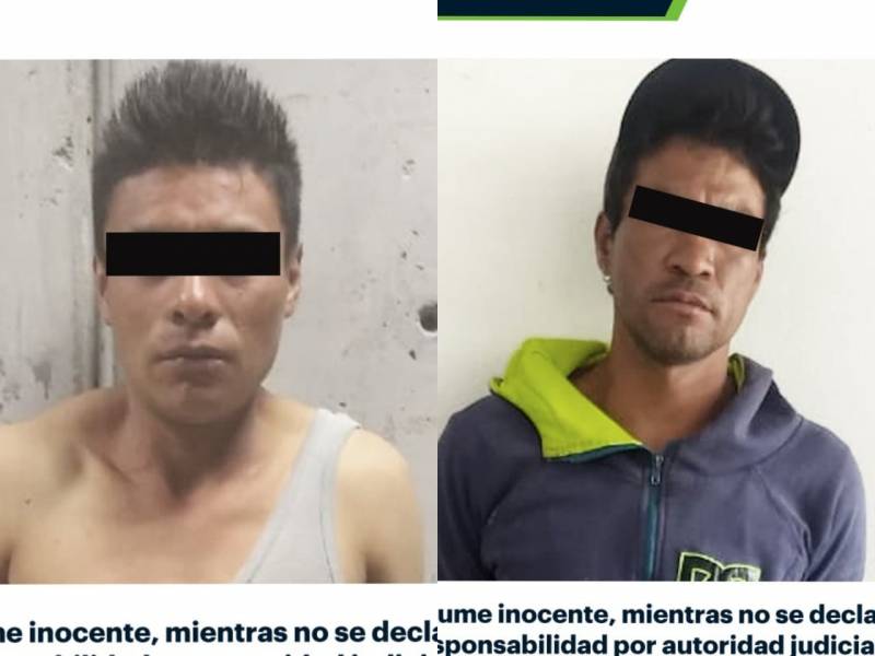 Detienen a dos individuos por presuntas actividades ilícitas en Pachuca
