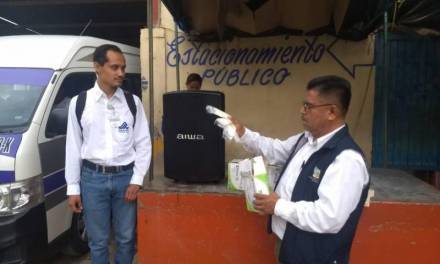 Concesionarios y choferes se coordinan con SSH y SOPOT en combate al dengue