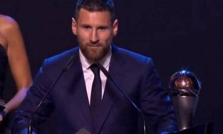 Messi gana por primera vez el premio “The Best” de la FIFA