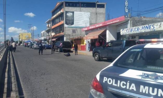 Dos presuntos delincuentes resulta heridos al enfrentar a policías en Actopan