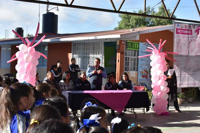 Acciones para prevenir cáncer de mama continúan en Zapotlán de Juárez