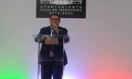 Alcalde de Villa de Tezontepec ocupa quinto lugar en evaluación estatal