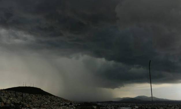 Alertan por tormentas, granizadas y posibles torbellinos en Hidalgo