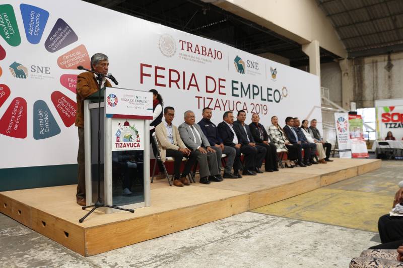 Realizan con éxito la Feria del Empleo Tizayuca 2019
