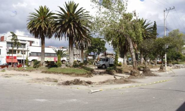 Invierten 7 mdp en Rehabilitación de la Plaza principal de Tizayuca