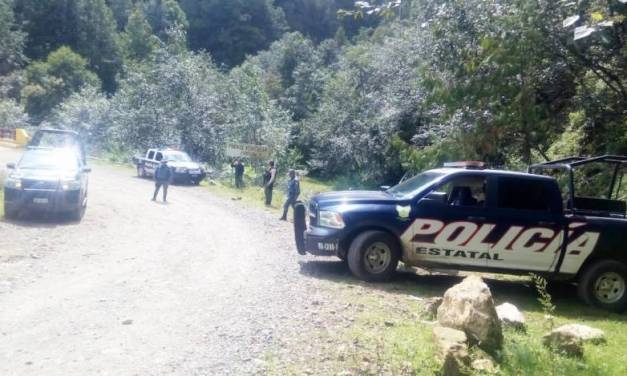 En límites con Veracruz, SSPH asegura a hombres armados y probable droga