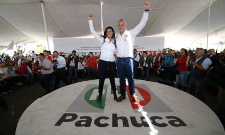 Sergio Baños toma protesta como presidente del PRI de Pachuca