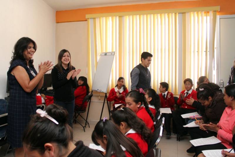 Continúa DIF Pachuca con acciones educativas orientadas a los menores