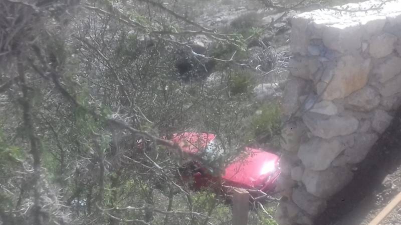Un muerto y cuatro heridos en accidente automovilístico, en El Cardonal
