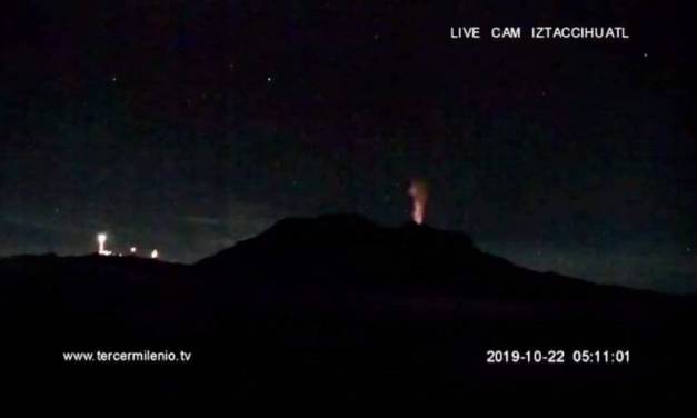 Iztaccihuatl no tuvo actividad eruptiva afirma Protección Civil