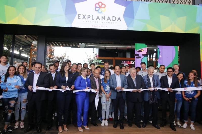 Inauguran Explanada Pachuca con 198 locales comerciales