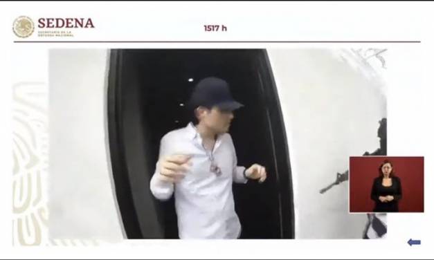 Revelan video de la detención de Ovidio Guzmán