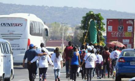 Más de 10 mil peregrinos arriban a Las Pintas, Tolcayuca