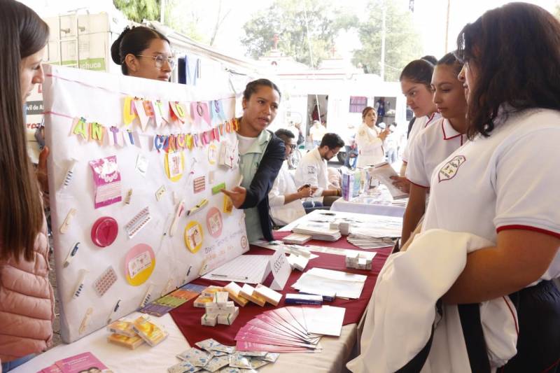 Celebran en Tizayuca la  Primera Feria Interinstitucional de Medicina Preventiva