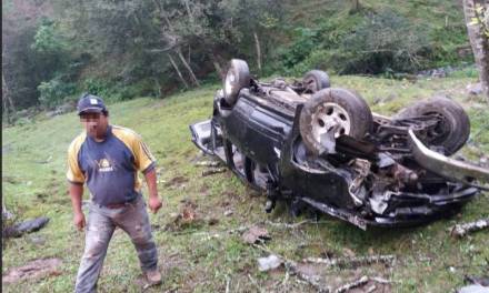 Accidente en Molango deja un muerto