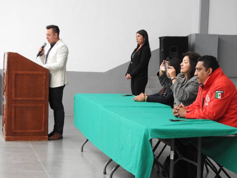 Capacitarán a Comités de Protección Civil de escuelas de Tolcayuca