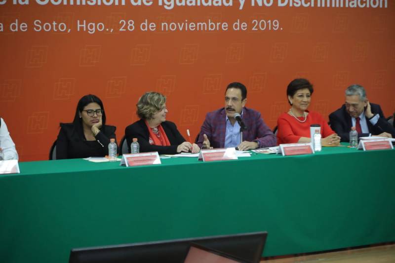 Reconoce Nadine Gasman protocolos de acción en Hidalgo contra violencia de género