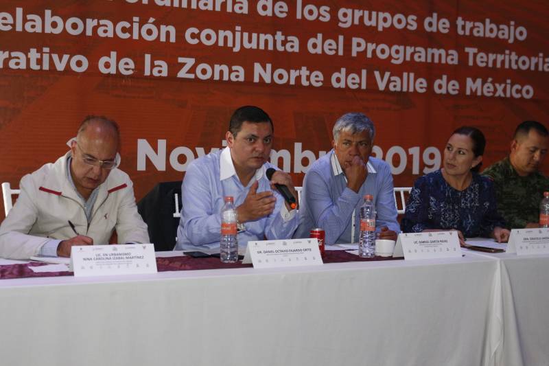 Presentan primeros avances del PTO de la Zona Norte del Valle de México