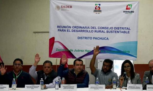 Zapotlán, sede de la Reunión Ordinaria del Consejo Distrital para el Desarrollo Sustentable