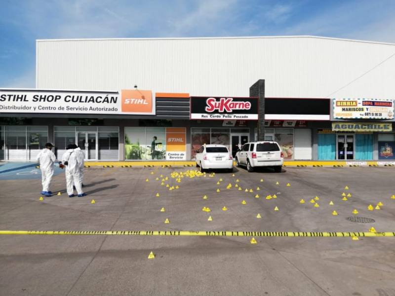 Con más de 100 disparos, matan a policía estatal en Culiacán