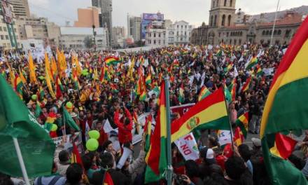 Se incrementa tensión en Bolivia, gobierno denuncia intento de golpe de estado