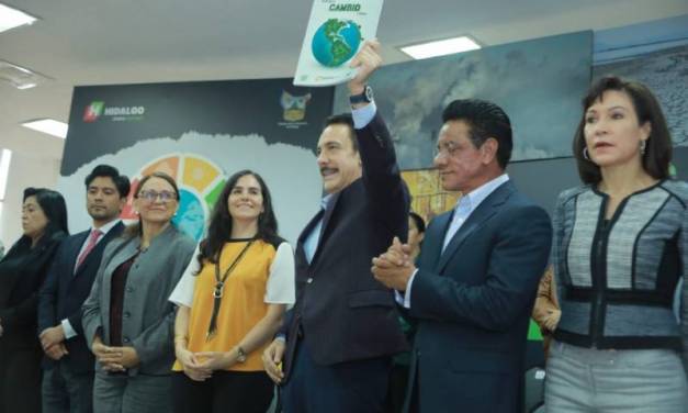 Hidalgo pionero en implementar acciones contra cambio climático