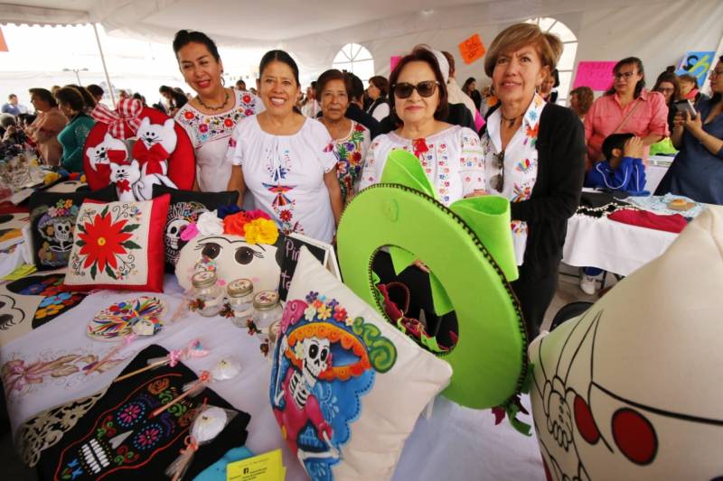 500 mujeres emprendedoras ofrecen sus productos en expo organizada por el ayuntamiento