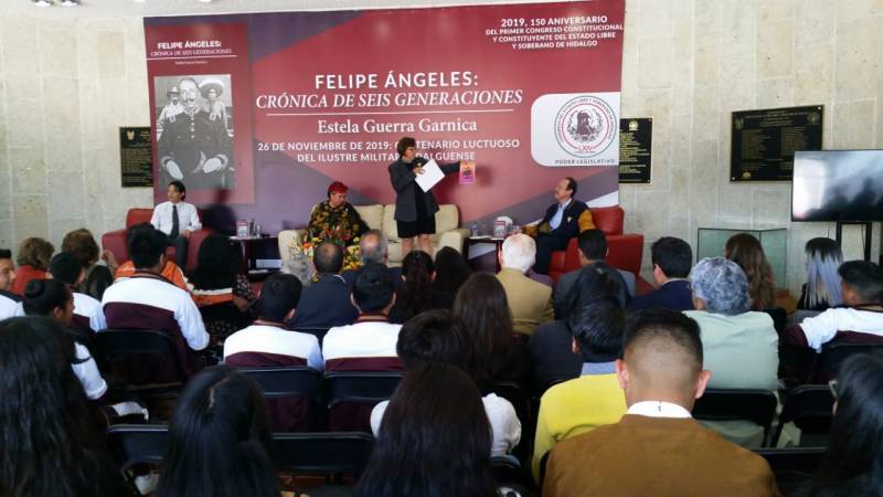 Presentaron libro Felipe Ángeles: Crónica de seis generaciones