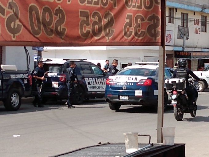 Balacera en Puebla deja un policía muerto