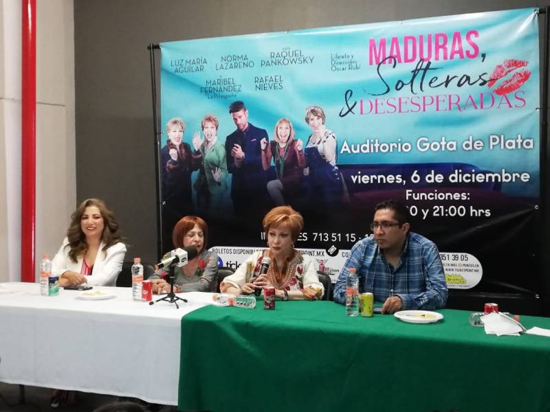 «Maduras, Solteras y Desesperadas» se presentarán en Pachuca