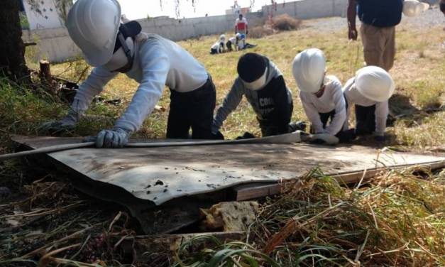 Niños Tolcayuquenses se capacitan en combate de incendios
