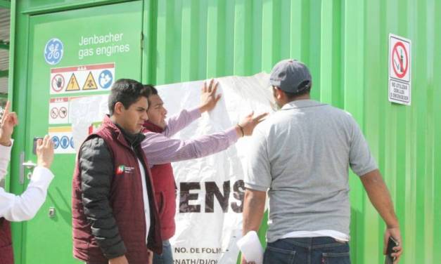 Planta de biogás del Huixmí desacata suspensión y quebranta sellos de Semarnath