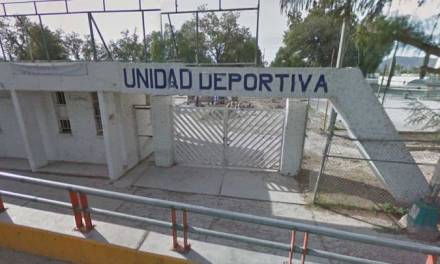 Unidad Deportiva de Ixmiquilpan en el abandono