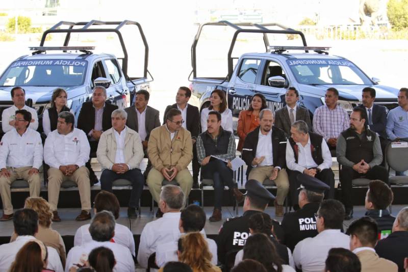 Pemex donó unidades para 12 municipios de la Región de Tula