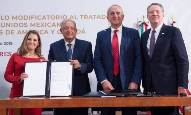 Firman cambios en T-MEC Canadá, Estados Unidos y México