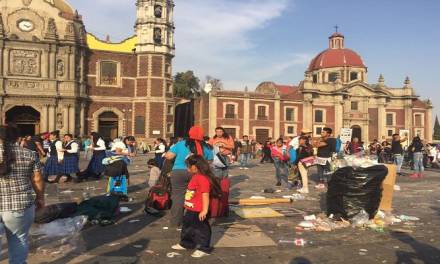 Ciudadanos piden a peregrinos no dejar basura en las calles