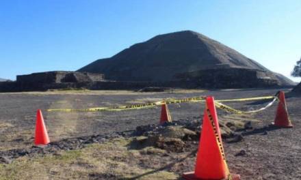 Empleado del INAH causó destrozos en Teotihuacán al manejar borracho