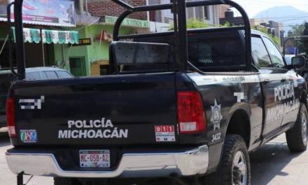Balacera en Michoacán deja un muerto y tres heridos
