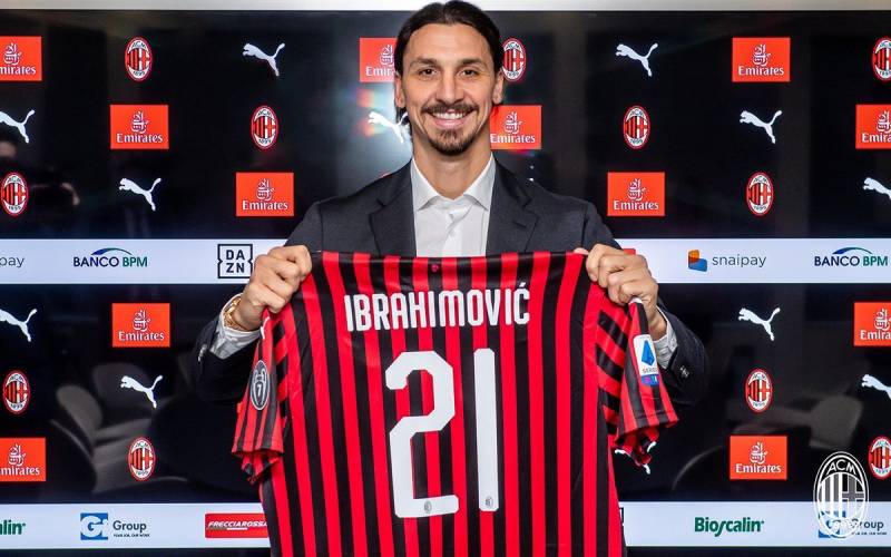 Ibrahimovic regresa al Milán, portará el número 21