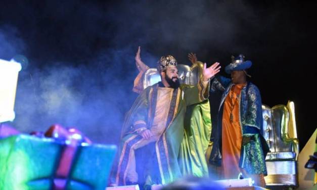 Los Reyes Magos llegan a Pachuca