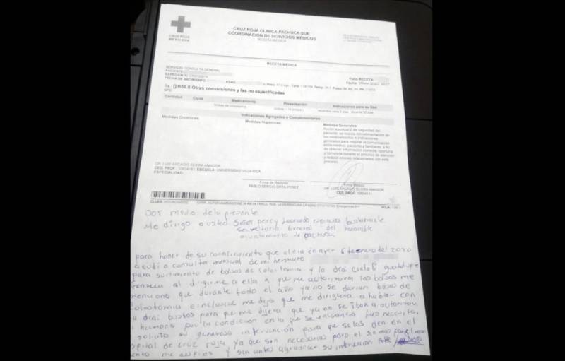 Cruz Roja niega insumos a paciente sindicalizado del Ayuntamiento de Pachuca