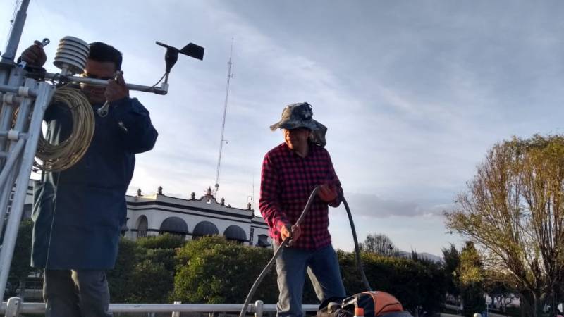 Ralizarán monitoreo atmosférico en Hidalgo por actividad del Popocatépetl